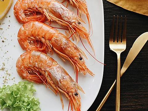 Haşlanmış Kabuklu Karides 1KG